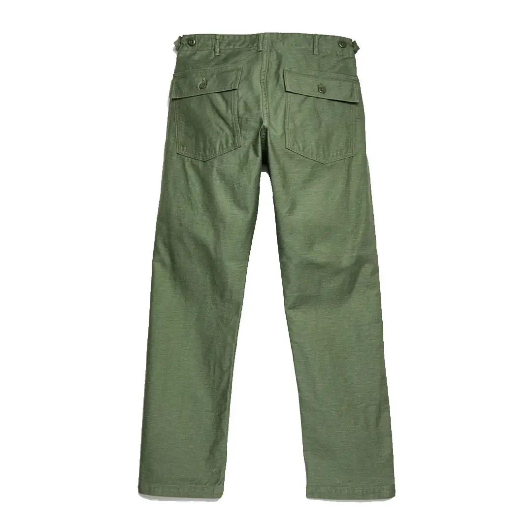 OrSlow Slim Fatigue Pants in Army - orSlow