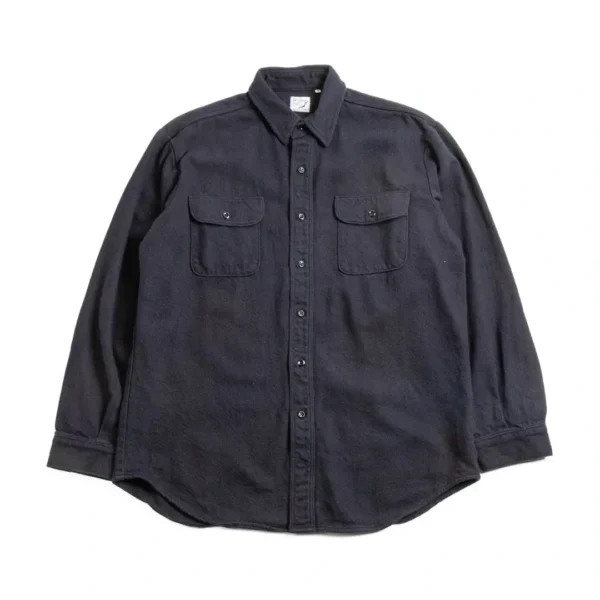 Orslow (V8072) Relax Fit Flannel Shirt Front