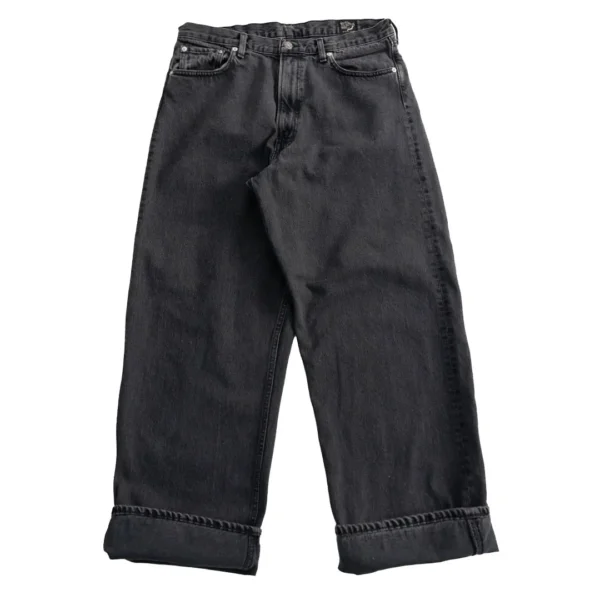 orSlow 100 Super Dad Fit in Black Stone Front