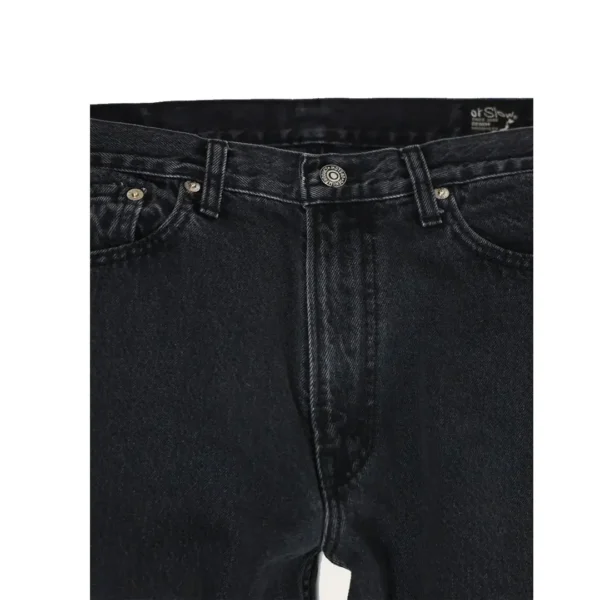 orSlow 101 Dad's Fit Denim - Black Denim Stone Back