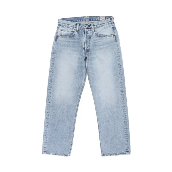 orSlow 105 Standard Denim - 90's Sky Blue Front