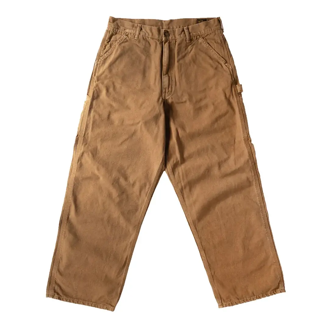 【orSlow】DAD’S FIT OXFORD PAINTER PANTS orSlow Dad's Fit Oxford Painter Pants - Brown
