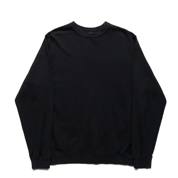 orSlow Light Weight French Terry Crewneck Sweat Shirt - Navy